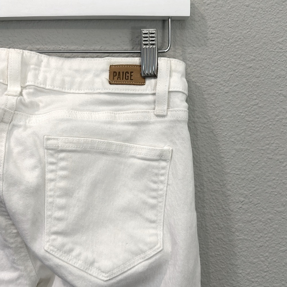 Skyline Ankle Peg Mid-Rise White Skinny Jeans - Picture 5 of 6